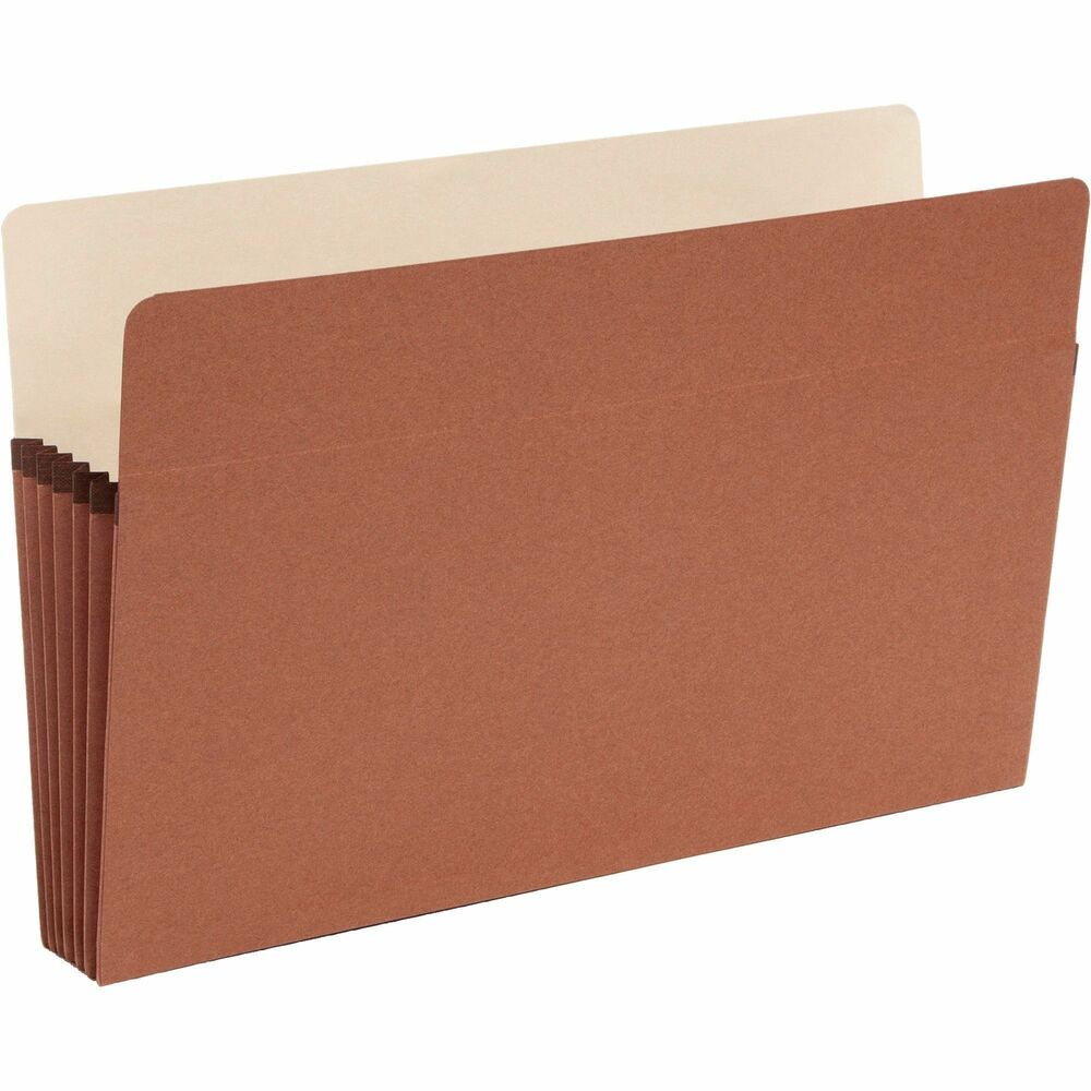 SMD74810 - Sturdy file pockets are great for managing bulky records. It expands 5-1/4". Rollover tear-resistant reinforcement at the top of the gusset makes the sides of these legal-size pockets virtually tearproof. Other features include a straight-cut tab, rounded top corners in front and back, 6-1/2" high redrope gussets, double-thick 9 point redrope front, rolled edge construction and 12-1/2 point redrope back with 11 point manila liner.