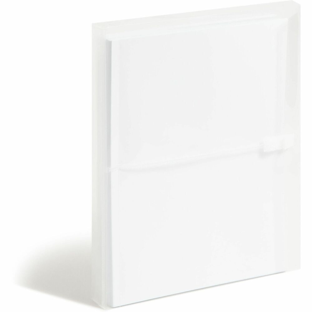 SMD89661 - Protect important documents long-term in these acid-free envelopes or use to organize everyday papers. Heavy-duty polypropylene resists tearing, repels moisture and is easy to clean. Tough, side-loading envelopes feature 1-1/4" expanding gussets that are big enough to hold more than 200 sheets of paper. Letter-size envelopes offer a hook-and-loop closure for easy opening and closing.