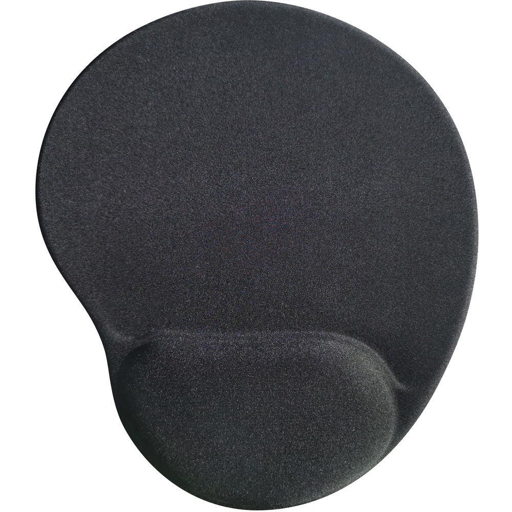 CCS55151 - Gel mouse pad features an ergonomically contoured design. Soft gel-filled wrist rest soothingly conforms to wrists and palms and reduces pressure points for exceptional forearm and wrist comfort. Nonskid base holds mouse pad firmly in place.