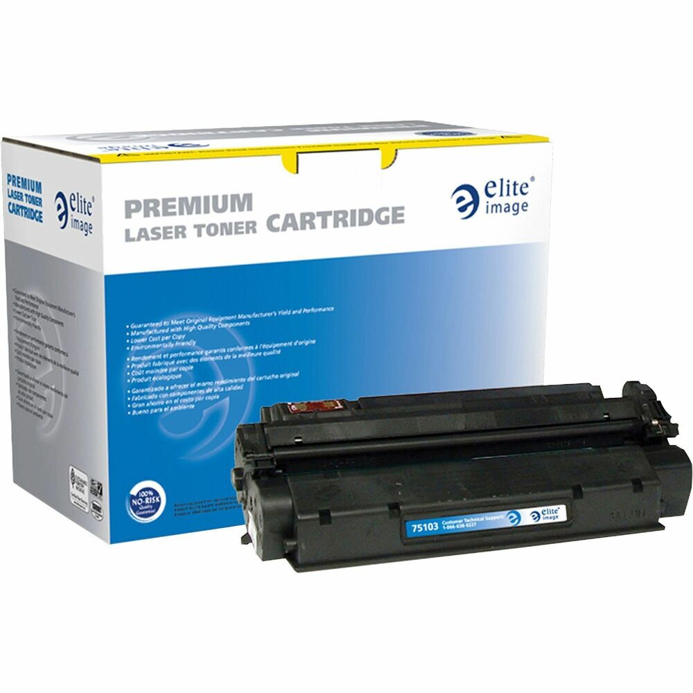 ELI75103 - Remanufactured toner cartridge is designed for use with Hewlett-Packard LaserJet 1300 printers. Cartridge yields approximately 4,000 pages. Elite Image is ISO certified. More from the Manufacturer