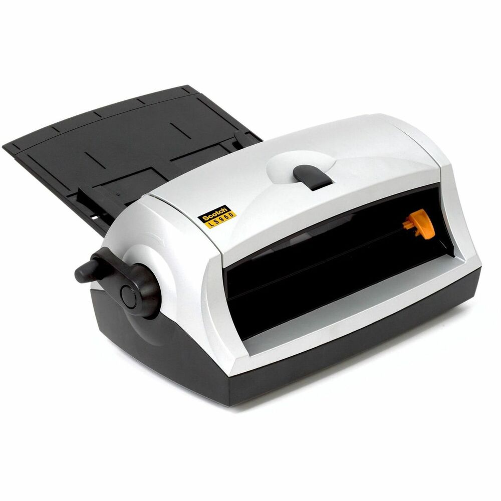 MMMLS960 - Heat-free laminator offers a sleek design with easy-load cartridges. No electricity needed. No waiting for warm-up. No fumes. Adjustable input tray gives perfect alignment handling documents up to 8-1/2" wide, 1/10" thick, and up to 90' long. Great for presentations, phone lists, art projects, and other frequently used documents. 8-1/2" laminator comes with an easy loading, 18' long starter cartridge. More from the Manufacturer