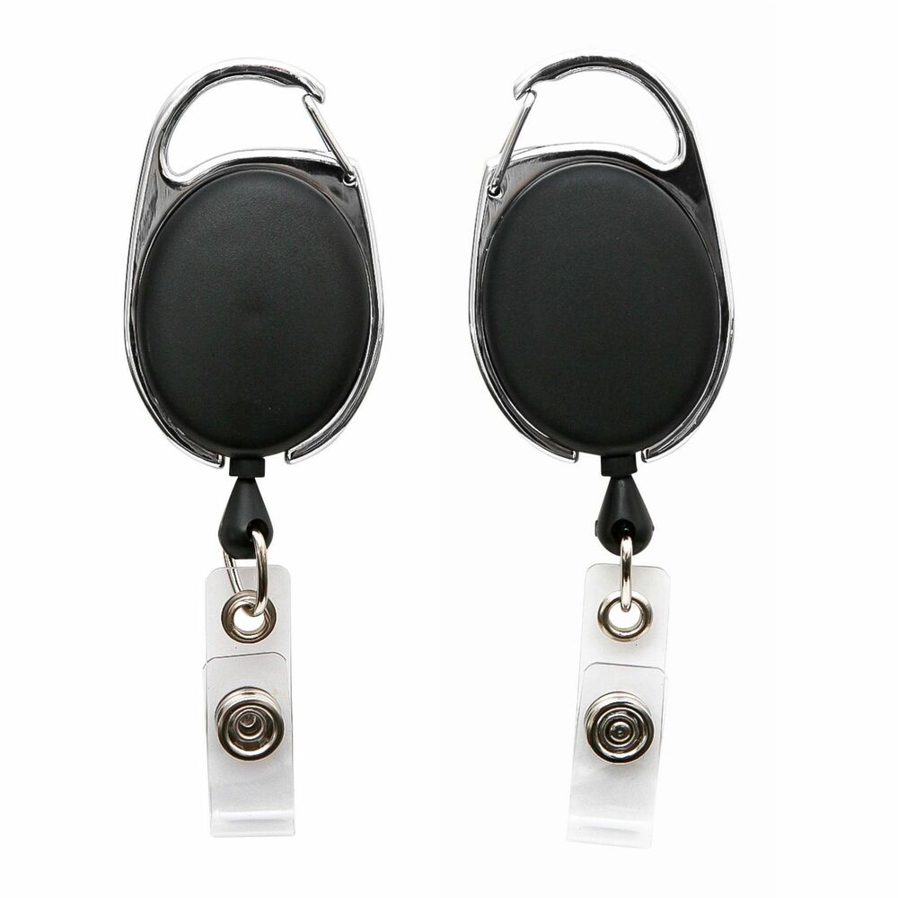 BAU68754 - Quick Clip ID Card Reel offers a stylish alternative to the mundane ID card reel. Easily clip to a belt loop, belt strap or purse strap. Card reel extends 30" and meets or exceeds standard for RoHS compliance for lead, mercury, bromine, chrome and cadmium. More from the Manufacturer