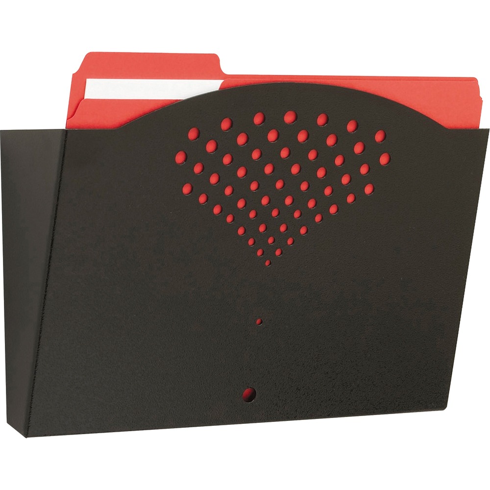 SAF3170BL - Steel wall pocket is extra sturdy for letter-size files, folders and important documents. All-steel construction features a durable, mar-resistant, powder-coat finish. Recyclable wall pocket includes wall-mounting hardware.