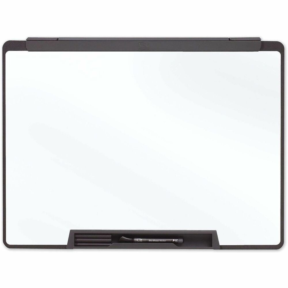 QRTMMP75 - Board is made of lightweight foam for tacking and a stain-resistant writing surface. Each lightweight board includes convenient built-in accessory tray that contains one Quartet dry-erase marker and one eraser. Built-in swivel hangers attach on top of most surfaces (cube panels, filing cabinets and more).