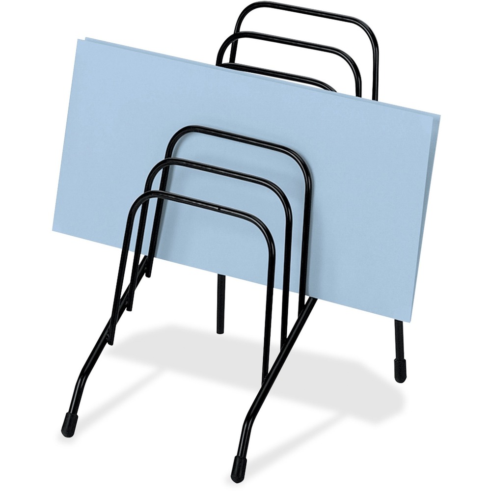 FEL72613 - Wire Step File Jr. is ideal for sorting mail, memos and more. Six stepped sorter compartments offer quick, easy access. 100 percent recyclable, step file is made of steel and includes protective feet.