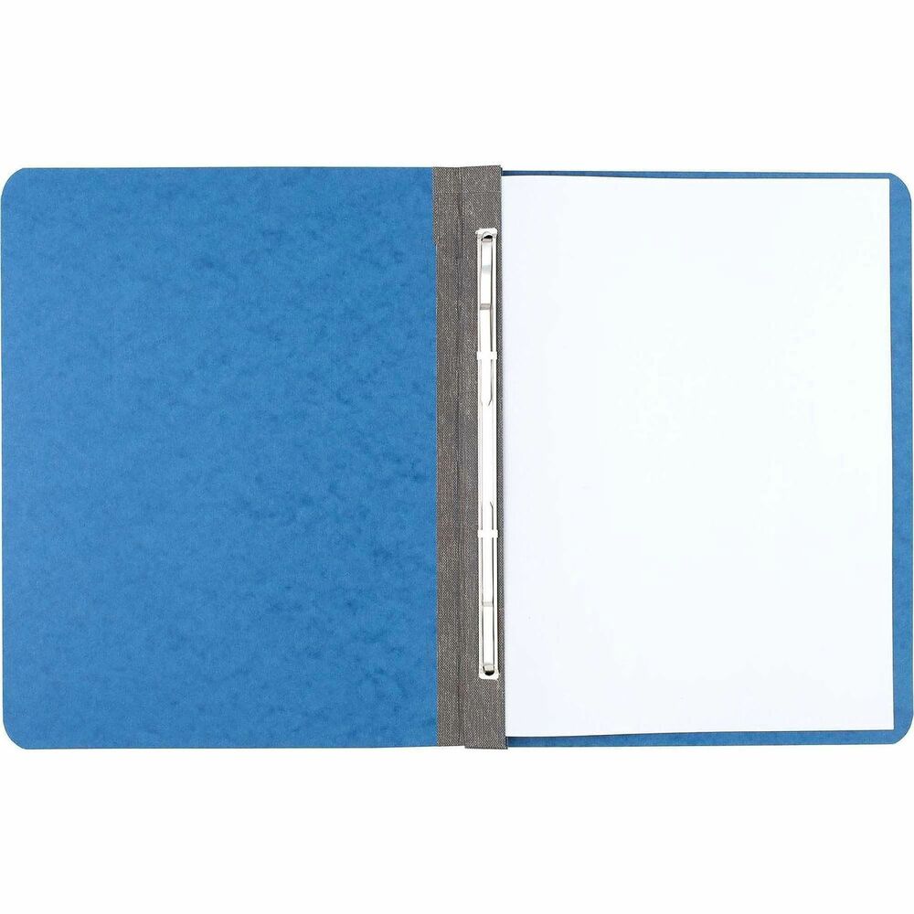 ACC25972 - Side-binding report covers are made of 20 point genuine Pressboard. Preserve important documents for presentations or filing. Efficient two-piece steel fastener adjusts to the size of the contents, allowing binders to be stored in a minimum of shelf or drawer space. Color-matched, Tyvek-reinforced hinges ensure a long life.