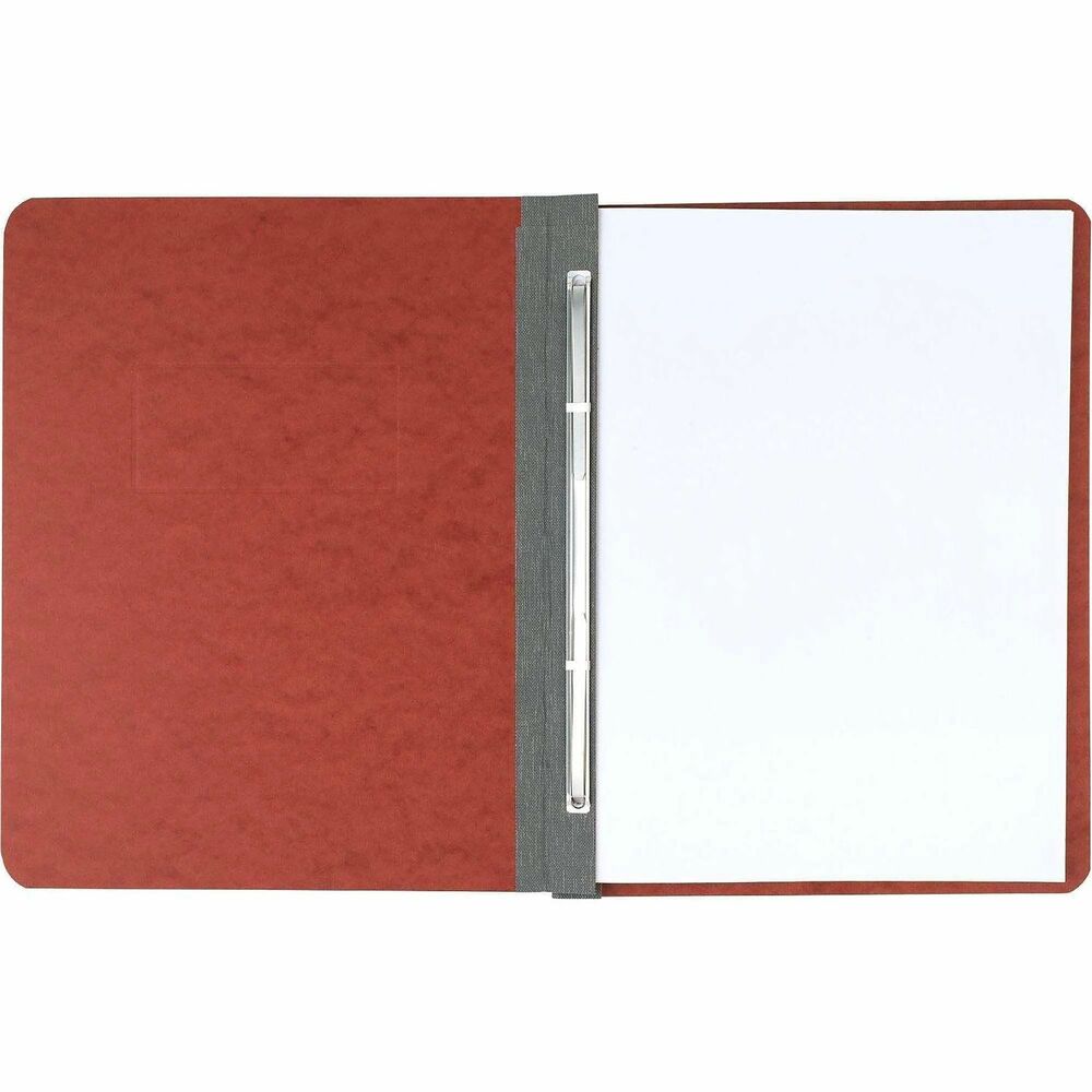 ACC25978 - Side-binding report covers are made of 20 point genuine Pressboard. Preserve important documents for presentations or filing. Efficient two-piece steel fastener adjusts to the size of the contents, allowing binders to be stored in a minimum of shelf or drawer space. Color-matched, Tyvek-reinforced hinges ensure a long life.