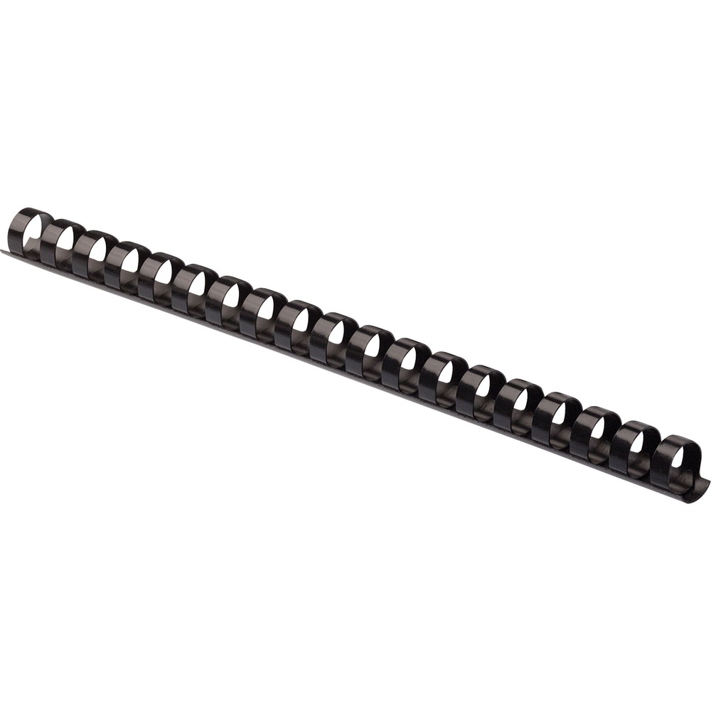 FEL52326 - Versatile plastic comb binding gives a professional appearance to bound reports and presentations. Use plastic combs with any standard, 19-ring, comb-binding system. 1/2" comb diameter accommodates 56 to 90 sheets. More from the Manufacturer