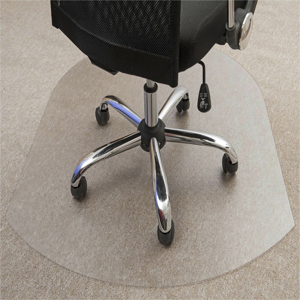 FLR119923SR - Cleartex Ultimat Chairmat is manufactured from Original Floortex Polycarbonate for the ultimate in durability. It has twice the impact strength of PVC to provide a highly rigid, ergonomic, easy-glide surface. High clarity allows the beauty of flooring to shine through. Contoured chairmat protects flooring from wear and damage caused by chair casters. Gripper back is ideal for use on low to medium-pile carpets up to 1/2" thick. Polycarbonate will instantly go flat so no need to wait to flatten before use. Manufactured using up to 30 percent renewable energy, this 100 percent recyclable chairmat is free of phthalates, cadmium, tin and lead content. It is also Green Guard Indoor Air Quality Certified. More from the Manufacturer