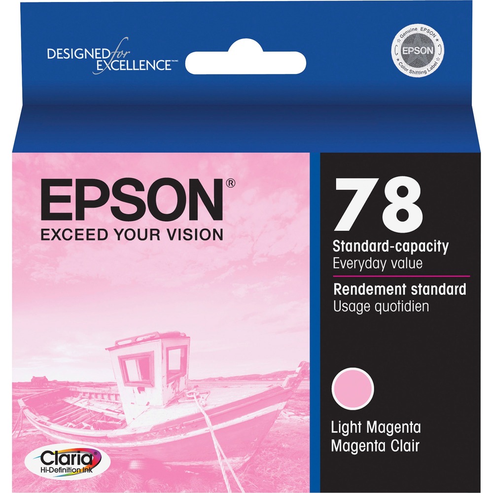 EPST078620S - Ink cartridge is designed for use with Epson Stylus Photo RX580, R260, R280, R380, RX595 and RX680 and Artisan 50. Claria Hi-Definition Inks provide true-to-life colors for printing your best shots. Quick-drying Claria inks make handling photos, worry-free, for sharing. Cartridge delivers durable photos that are smudge-resistant, scratch-resistant, water-resistant and fade-resistant.