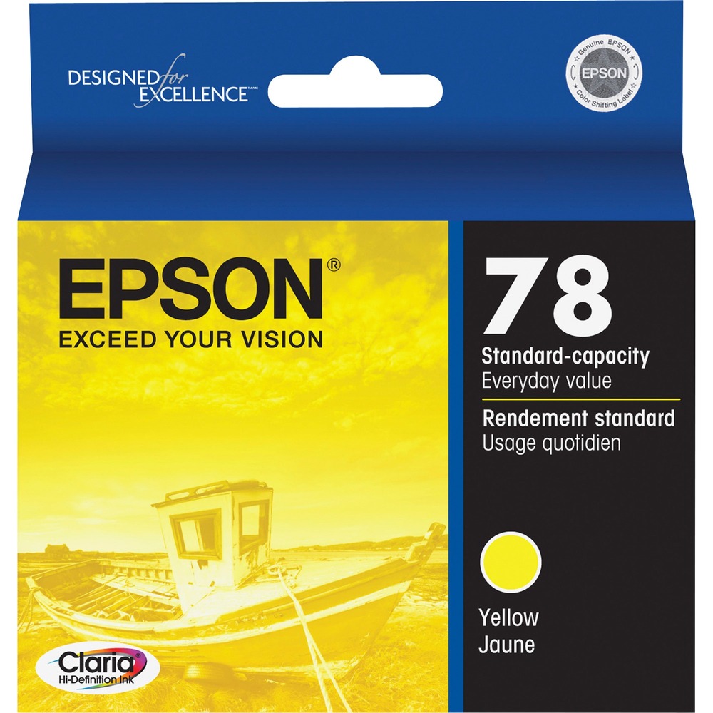 EPST078420S - Ink cartridge is designed for use with Epson Stylus Photo RX580, R260, R280, R380, RX595 and RX680 and Artisan 50. Claria Hi-Definition Inks provide true-to-life colors for printing your best shots. Quick-drying Claria inks make handling photos, worry-free, for sharing. Cartridge delivers durable photos that are smudge-resistant, scratch-resistant, water-resistant and fade-resistant.