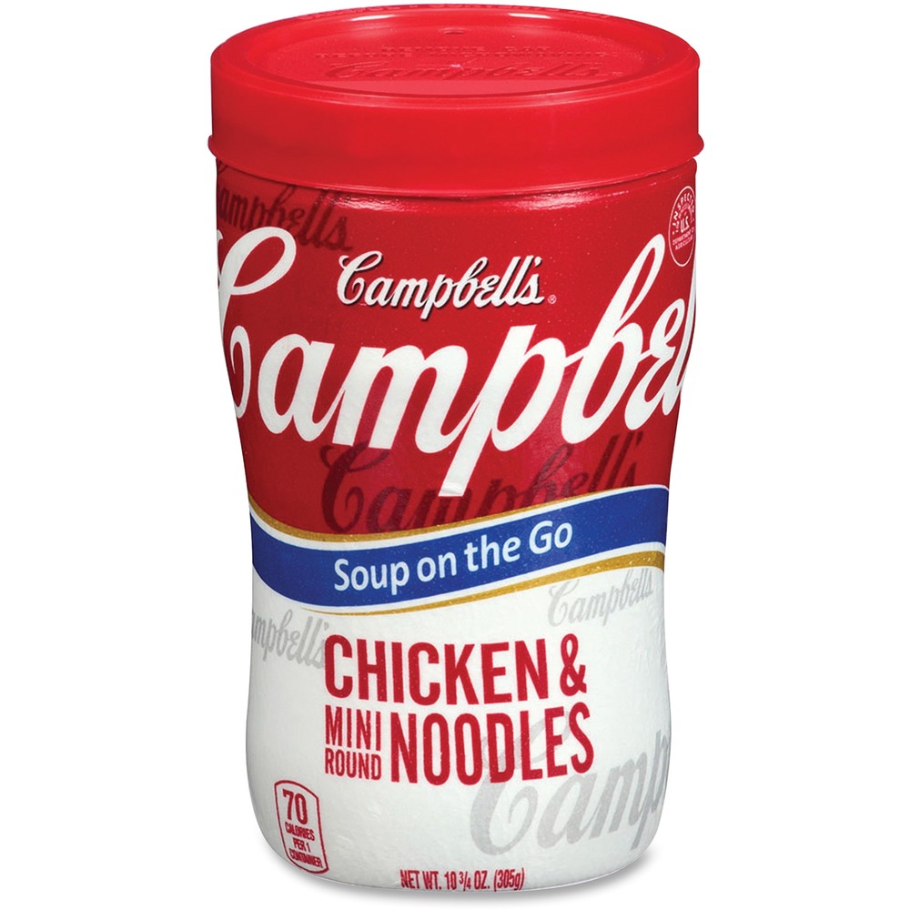 CAM14982 - Campbell's Soup-at-hand is deliciously sippable soup. Perfect for a lunch on the go.