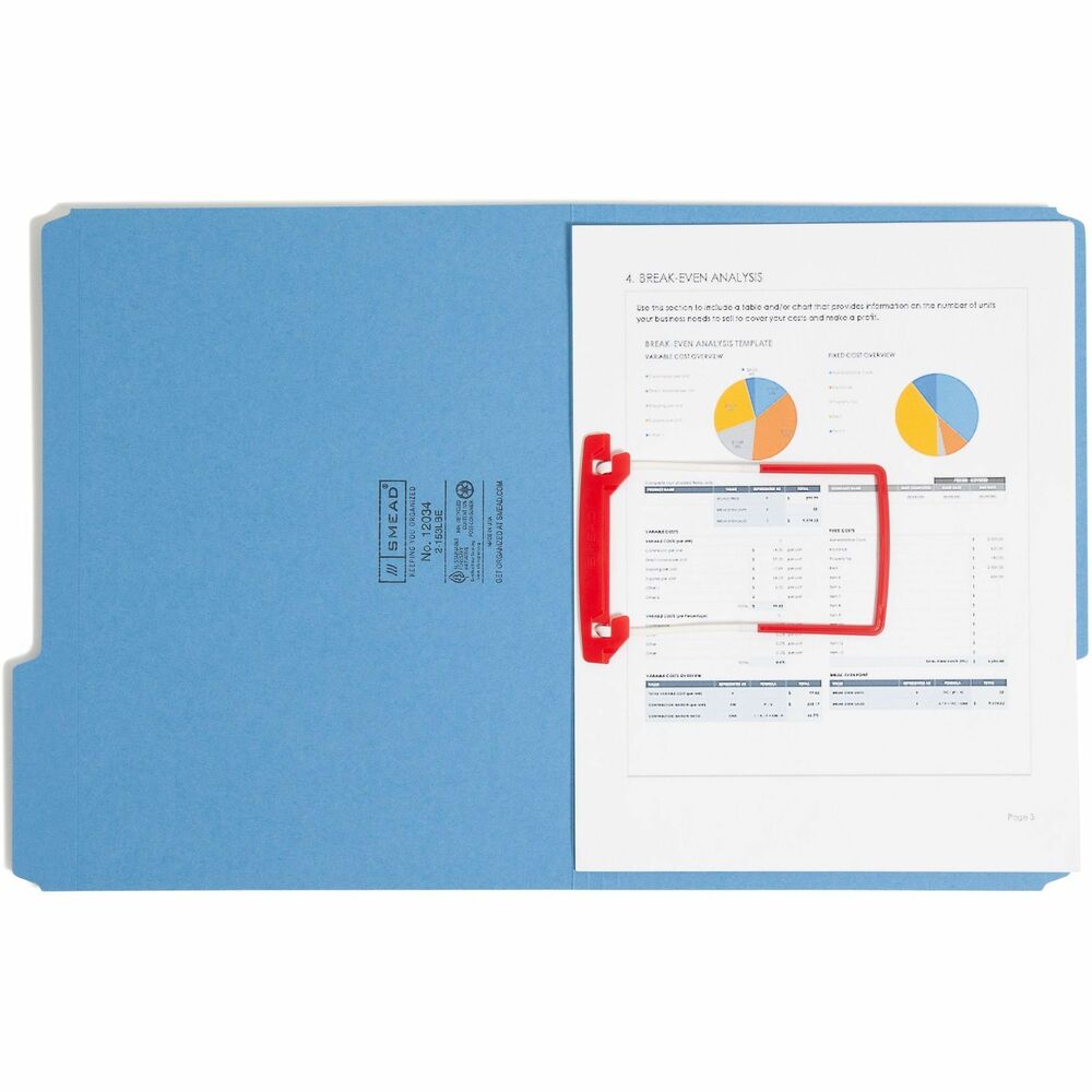 SMD68260 - The U-Clip fastener features a unique design that allows folders to function like ring binders. The flexible fastener works in a way that allows pages to lie flat for easy viewing or photocopying. The heavy-duty plastic tubing will bend as you fold back papers so adding and removing pages doesn't mean removing and replacing any of the other pages. Each fastener includes everything you need to hold up to 2" of paper. Self-adhesive base attaches to any folder.