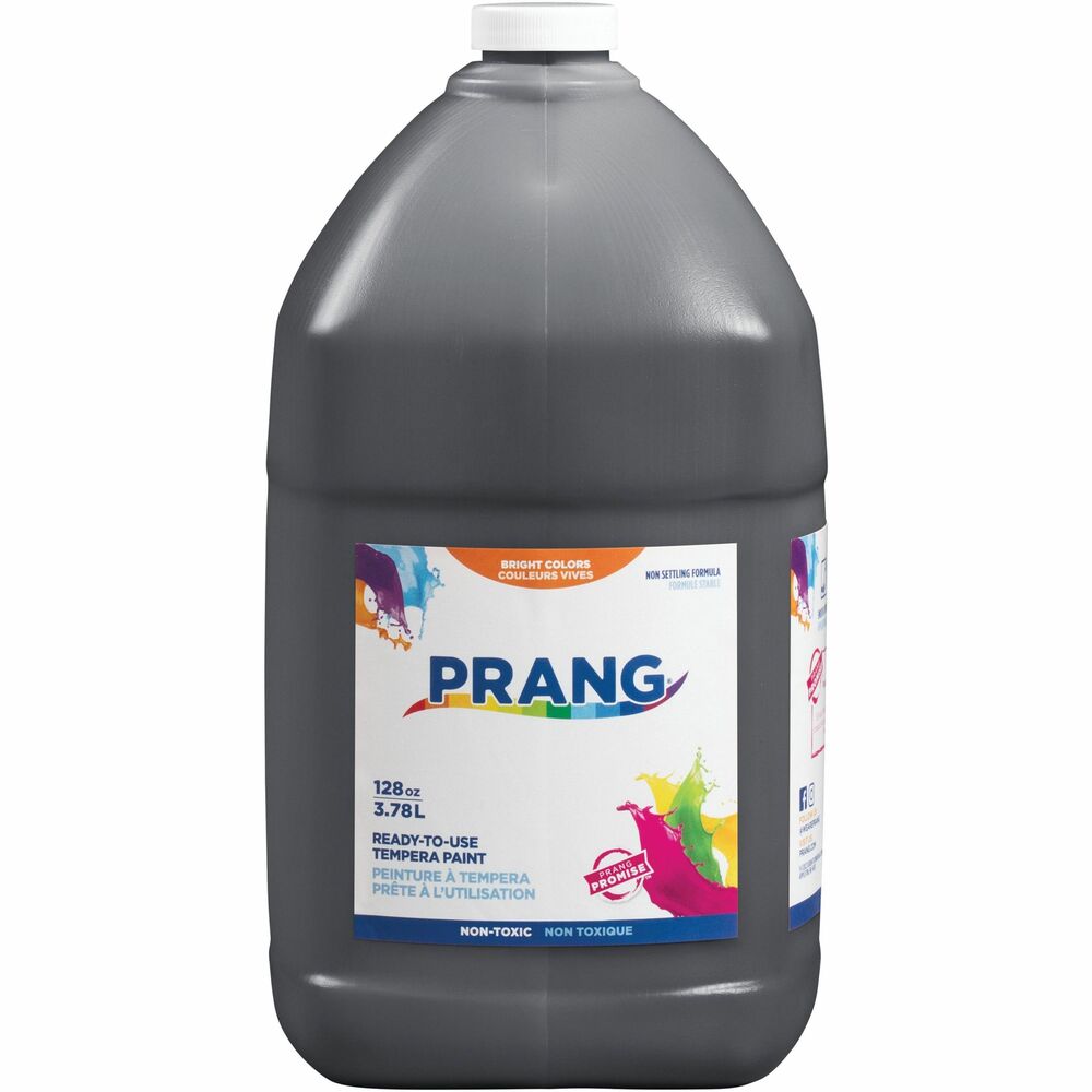 DIX22808 - Use the Prang Ready-to-Use Liquid Tempera Paint to indulge your senses with a seamless laydown that provides breathtaking vibrant colors to your painting. Safe, nontoxic formula makes it a great teacher's choice for young artists. Nonsettling formula lets you avoid shaking or stirring. Ergonomic plastic bottles allow easy dispensing. Certified AP nontoxic paint conforms to ASTM standards.