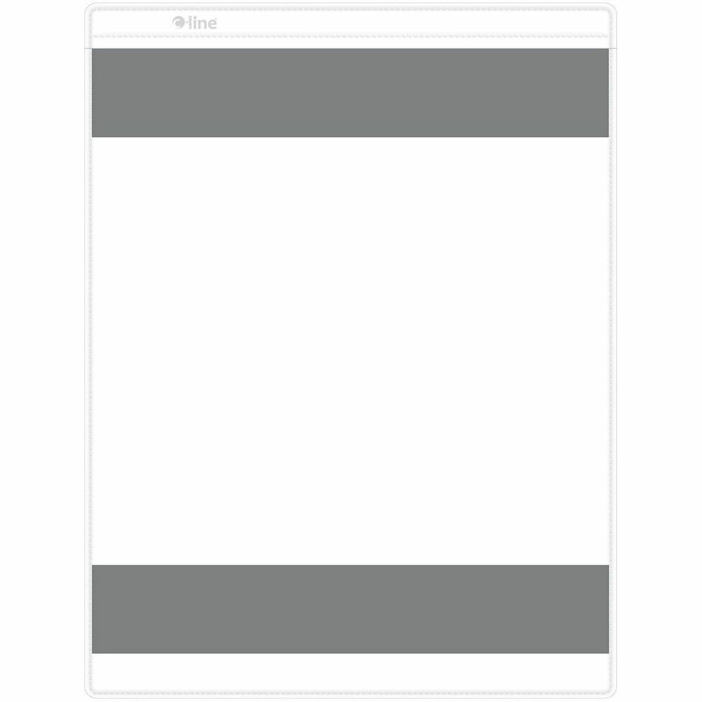 CLI83911 - Place these vinyl shop-ticket holders on any metal surface and keep job tickets at your fingertips. Perfect for attaching to machinery, file cabinets, racking and more. Shop ticket holders feature a magnetic backing to attach to metal surfaces. Welded, nonrip seams deliver added durability.