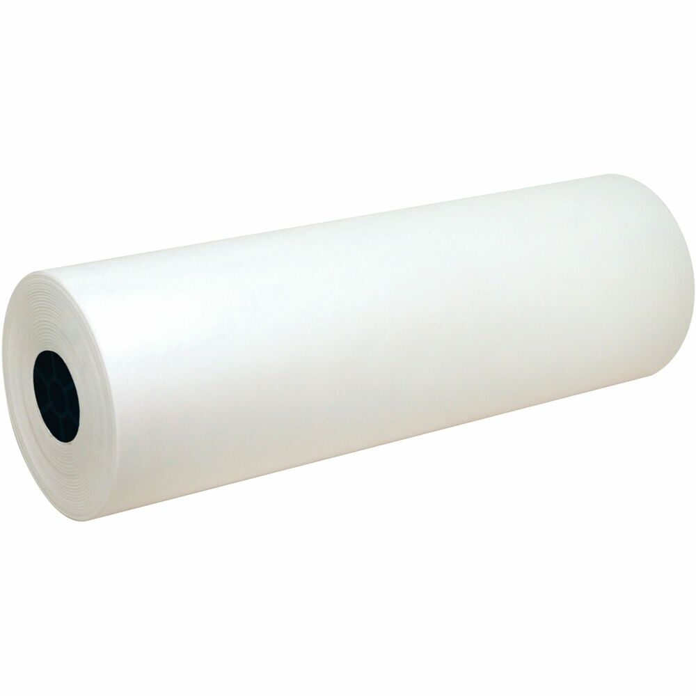 PAC5624 - Roll of all-purpose paper is perfect for murals, collages, finger painting, table covers and craft projects. Recyclable, 40 lb. paper is made with recycled content.