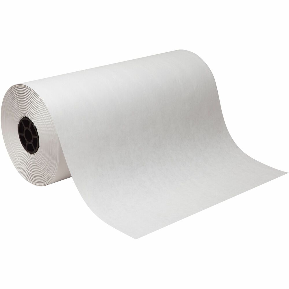PAC5618 - Roll of all-purpose paper is perfect for murals, collages, finger painting, table covers and craft projects. Recyclable, 40 lb. paper is made with recycled content.