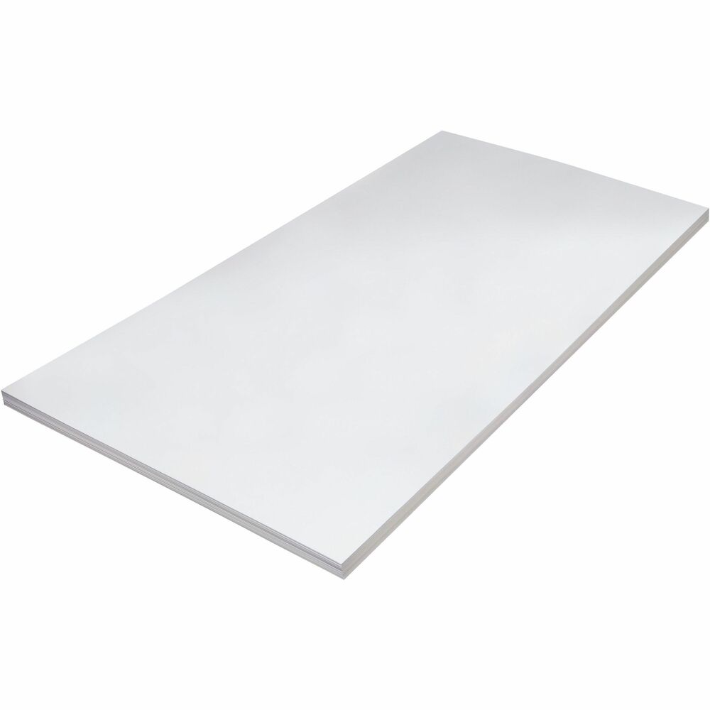 PAC5296 - Create durable, sturdy projects with this exceptionally strong, multipurpose tagboard. Medium-weight construction is perfect for hundreds of arts and crafts projects. White tagboard is acid-free and works well for calligraphy, stencils, stamping, paper sculpture, posters and flash cards. Use with pencil, ink, pen, crayons, colored pencil and marker. Durable board is perfect for classroom anchor charts