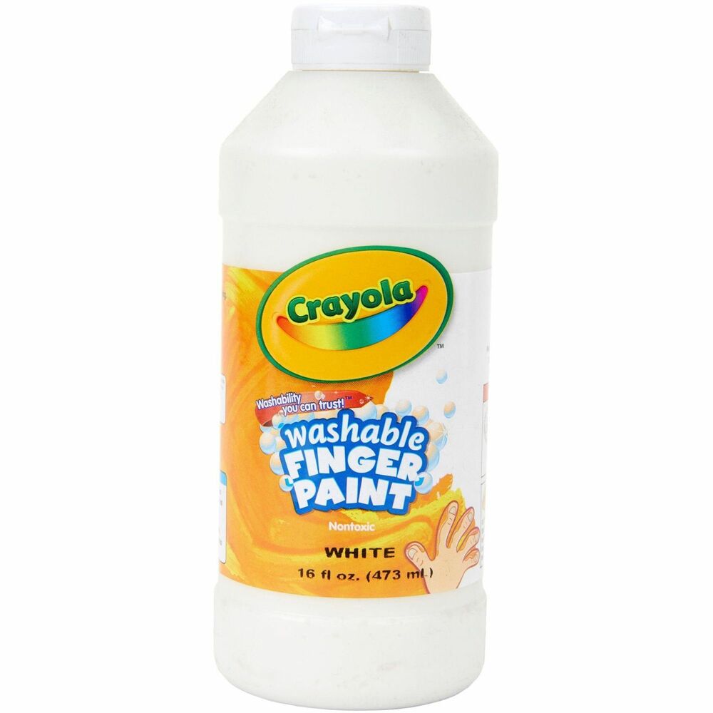 CYO551316053 - Washable finger paint makes finger painting worry-free for teachers and parents. Premium washable paint easily washes from skin and most washable clothing so paint is perfect for introducing young children to the joys of painting and self-expression. Creamy, thick consistency reduces spilling and splashing and assures consistent performance. Freeze-thaw stable paint does not separate and won't crack or rub off when dry. Translucent, plastic squeeze bottle with airtight flip-top lid reduces spoilage and delivers easy, clean dispensing. Paint is certified AP nontoxic.
