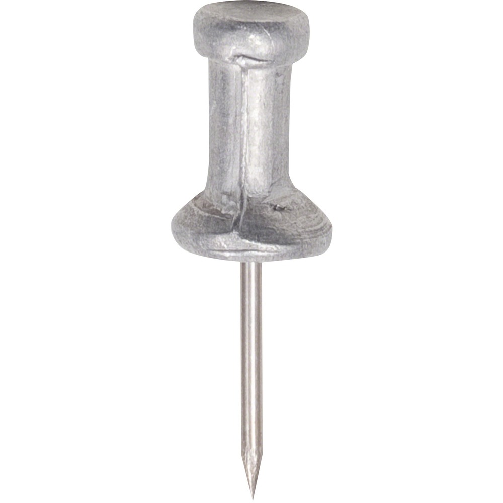 GEMCPAL4 - Aluminum Pushpins feature the smooth extended head and sharp point so they can be inserted into the toughest surfaces to display messages, notices and more. They are easy to remove without harming fingers. 1/2" pushpin is made with a quality aluminum head and pin.