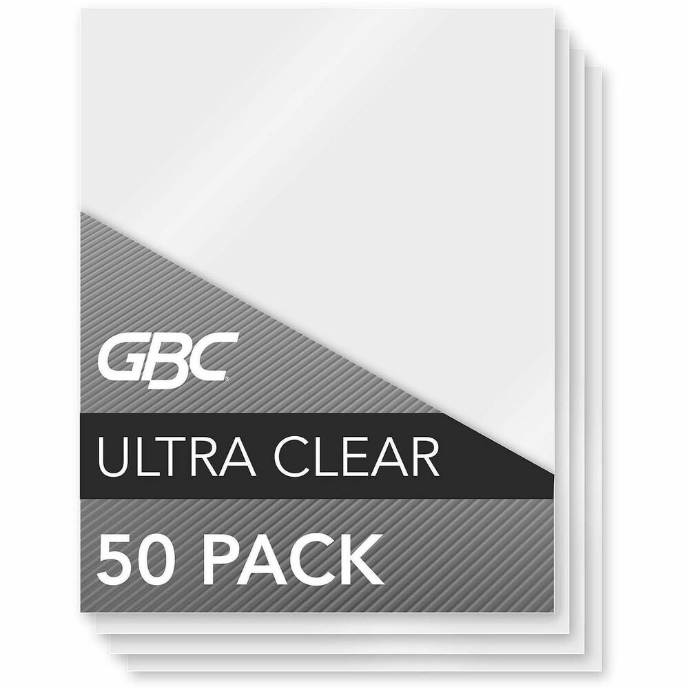GBC3745690 - Sized to perfectly laminate a variety of letter-size items, these thermal laminating pouches provide clean, crisp and professional-looking lamination results. Standard, glossy finish delivers brilliantly clear results. UltraClear technology lets text details and image colors stand out for excellent visibility. 3 mil thickness allows laminated documents to retain flexibility while providing adequate protection against wear and tear. Laminating pouches are designed for use with any thermal pouch laminator (sold separately).
