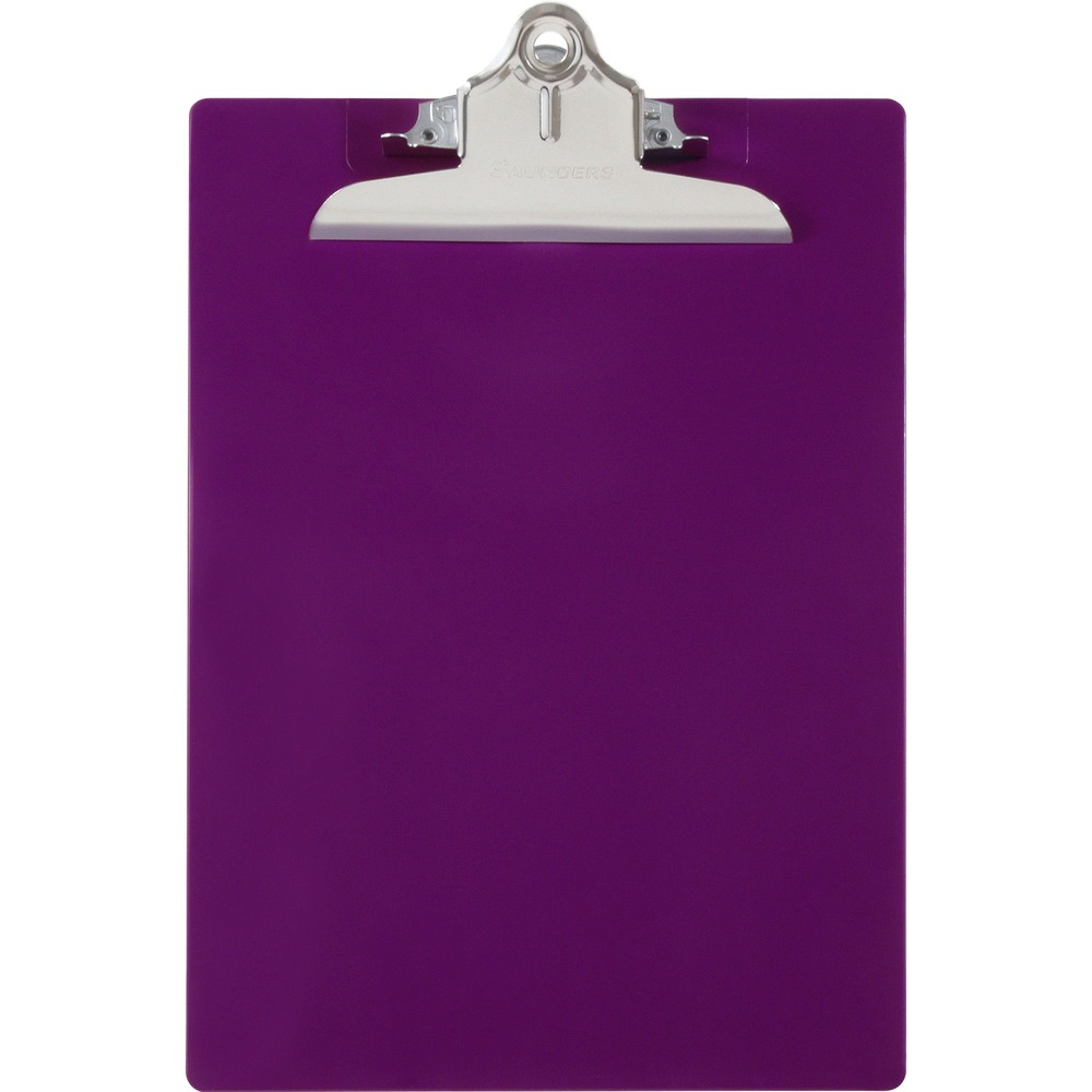 SAU21606 - Color-code your life and work by using the Recycled Plastic Clipboard with high-capacity clip. Bright-colored, slim clipboard is made from a high percentage of recycled polystyrene. Use this clipboard as a visual aide and color-code by department or task in any environment, such as medical, sports teams or classrooms. This clipboard features a strong, high-capacity clip that securely holds 1" of letter-size and A4-size paper. Hang it neatly on the wall using the built-in hanging hole.