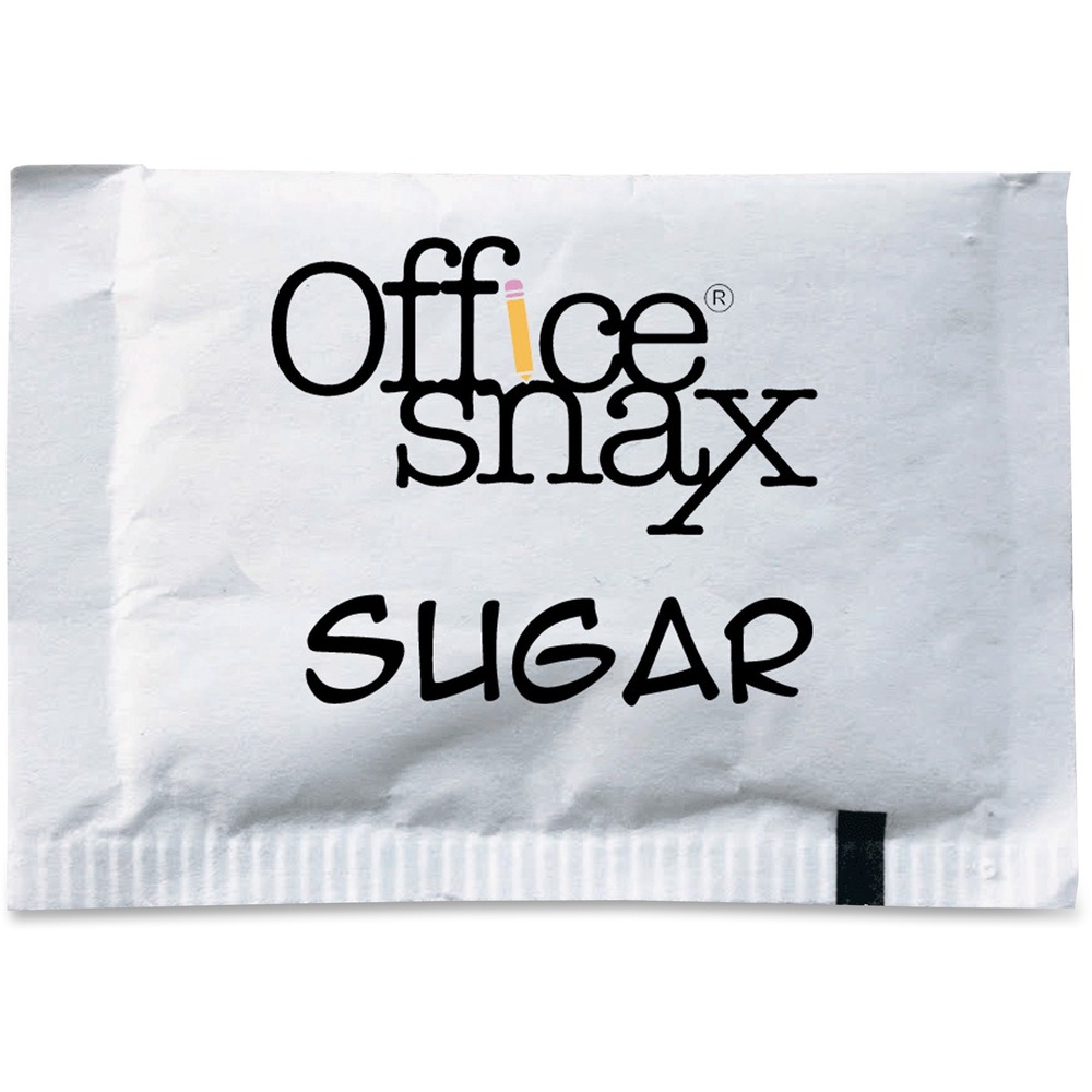 OFX00021 - Each sugar packet contains extra-fine granulated sugar. Ideal for your breakroom or beverage age. The single-use packets also work well for traveling.