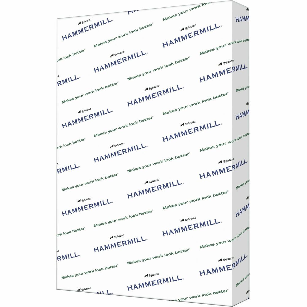 HAM106125 - Color Copy Digital combines an extra-smooth surface and high brightness to produce exceptional color images. This heavyweight sheet is designed to run on small and large offset presses, copiers, laser printers, inkjet printers and fax machines that use plain paper. Super-bright white delivers excellent image contrast and color reproduction. Heavier basis weight allows better color registration and provides a more stable surface for heavier toner applications. Ultra-smooth finish provides a superior surface for perfect toner blending and brilliant color. More from the Manufacturer
