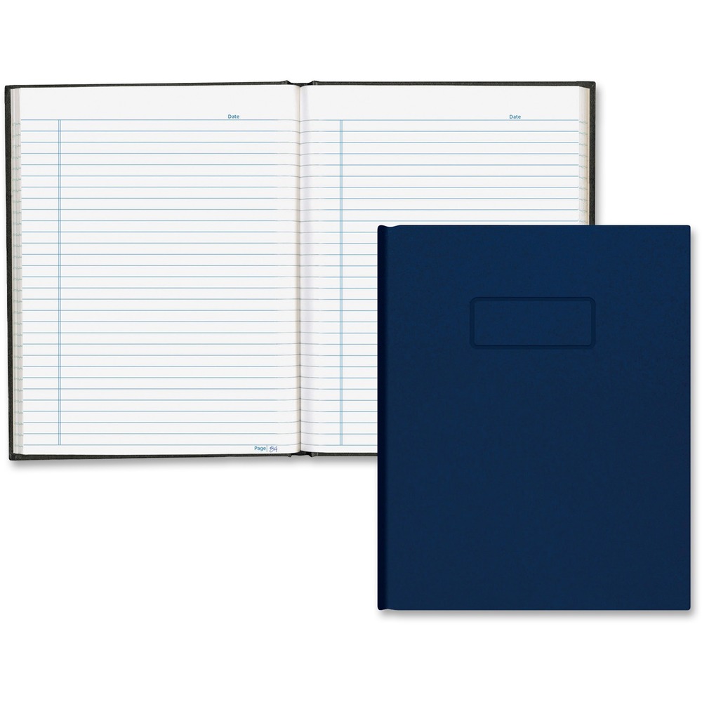 REDA982 - College-ruled notebook features a hardbound cover, perfect binding and white pages. Inside the smooth leatherlike cover, self-adhesive tabs and index system organize your notes.