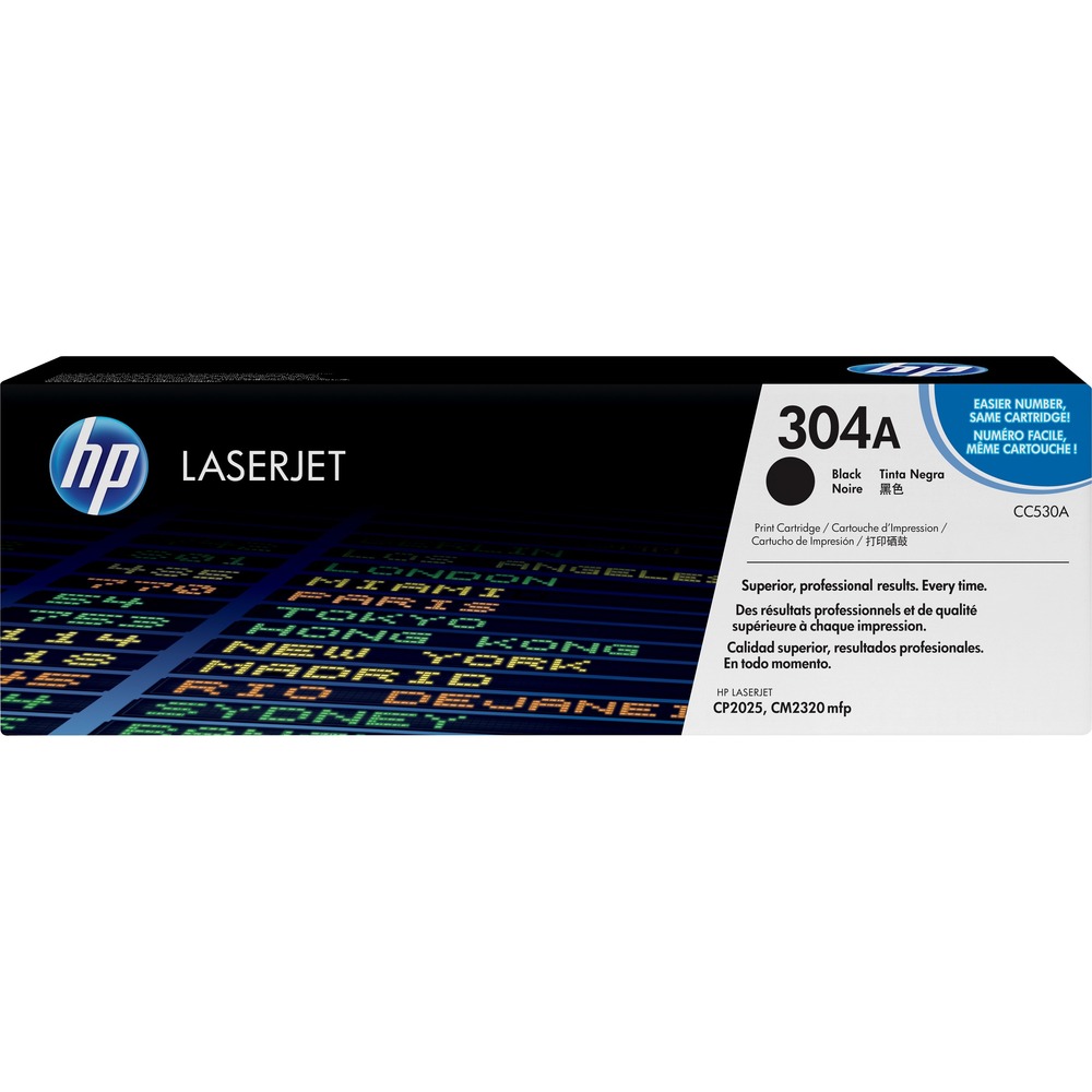HEWCC530A - Toner cartridge delivers print-shop quality right in your office. With HP ColorSphere, you get vibrant, eye-catching color, sharp text and realistic photo quality from HP Color LaserJet CP2025n, CP2025dn, CP2025x, CM2320n MFP, CM2320nf MFP and CM2320fxi MFP. Easy-to-use, Original HP supplies provide consistent, reliable, fast performance and peak productivity. Cartridge yields approximately 3,500 pages. More from the Manufacturer