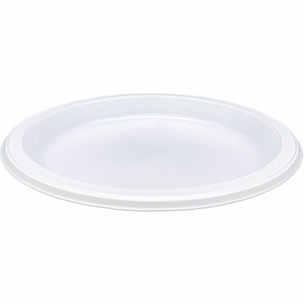 GJO10329 - Plates are ideal for breakrooms, parties and picnics. Plastic material will hold large servings of hot or cold foods. Easy-to-clean, 9" plates are reusable and disposable.