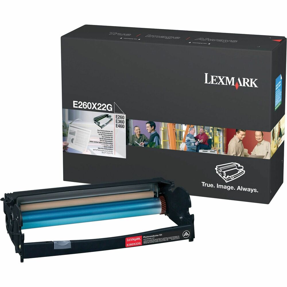 LEXE260X22G - Photoconductor kit is designed for use with Lexmark E260d, E260dn, E360d, E360dn, E460dn, E460dw, X264dn, X363dn, X364dn, X364dw, X462dtn, X463de, X464de, X466de, X466dte and X466dwe. Superior Lexmark design means precision pairing between printer and cartridge for value, quality and environmental responsibility you can count on. Choose Genuine Lexmark supplies for genuine Lexmark results. Photoconductor kit offers a 30,000-page capacity.