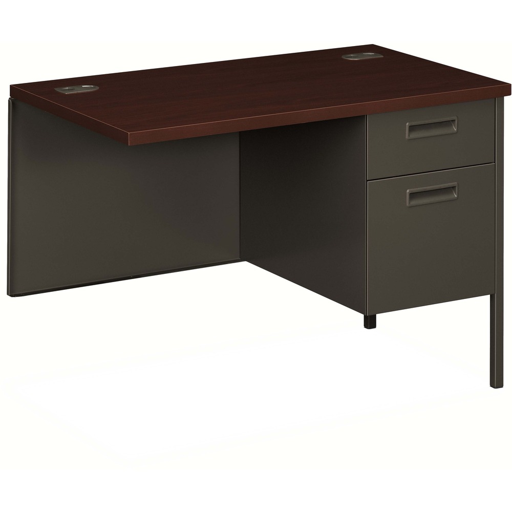 HONP3235RNS - Return with a nonlocking right pedestal is part of the Metro Classic Series, a forward-thinking flashback that marries 1960s styling with today's technology and offers excellent performance with best-in-class construction, easy-care laminate tops, built-in wire management and more. With tubular steel legs painted to match the return body, Metro Classic gives you a clean look from top to bottom. Pedestal features Tru-Fit mitered drawer fronts for precision alignment when closed. Contract-grade, multi-ply laminate stands up to scratches, spills, stains and boiling liquids. Recessed, plastic drawer handles are color-matched to the HON core paint color. The reinforced, double "O" frame for an inner structure keeps return solid and sturdy for years of use. High-sided file drawer accepts hanging files without hangrails. Box drawer is equipped with 3/4-extension, steel ball-bearing suspensions.
