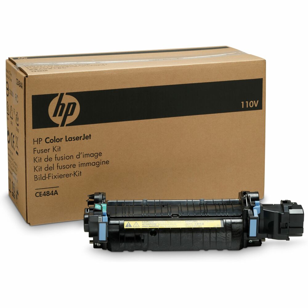 HEWCE484A - Ensure consistent color and optimum print quality every time with this easy-to-install fuser kit for your Hewlett-Packard Color LaserJet CP3520 Printer series, Color LaserJet CM3530 MFP series and LaserJet Enterprise 500 color M551 series. Actual yields for the 110-volt fuser kit vary based on images printed and other factors.