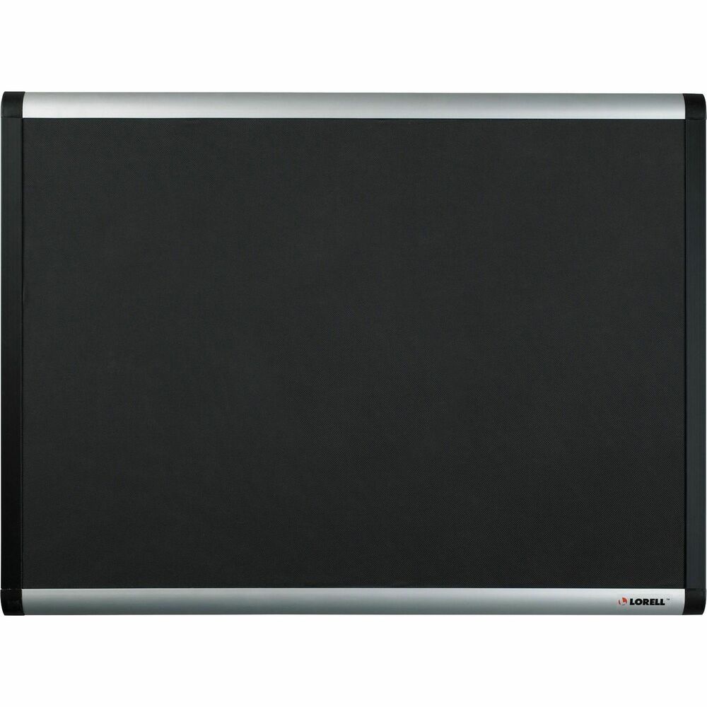 LLR75696 - Mesh Bulletin Board offers a fabric surface with dense fiberboard back and an aluminum satin anodized frame. Board includes hanging hardware.