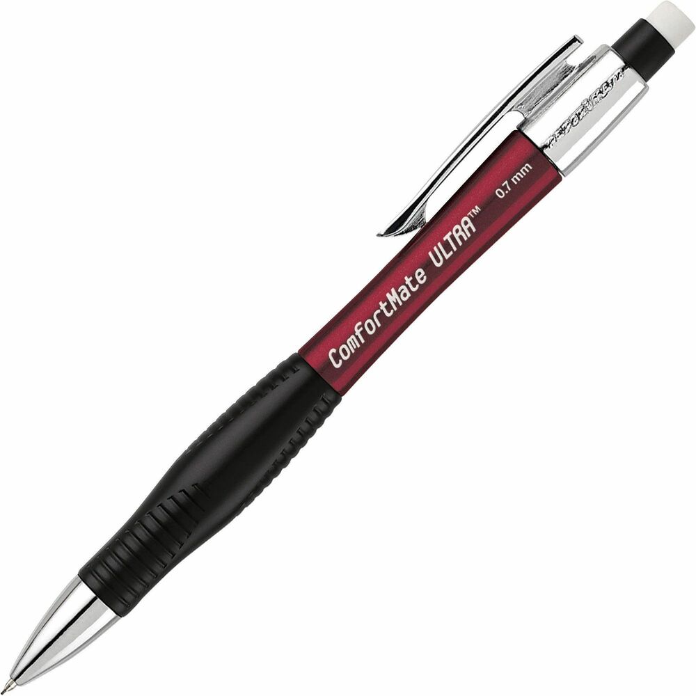 PAP1738798 - ComfortMate Ultra Mechanical Pencil offers a specially designed soft grip and a sleek, hourglass barrel for comfortable writing. Smudge-resistant eraser delivers clean erasing. More from the ManufacturerRebate: $25 Visa Card w $75 Newell Brands Buy View Rebate Details