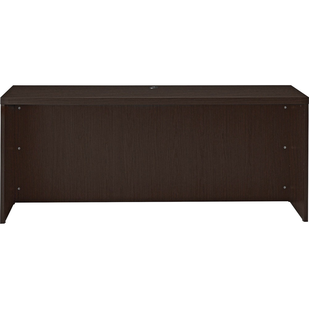 SAFACD7224LDC - Credenza is part of the Aberdeen Series that brings genuine business practicality to every environment. Each quality piece balances the look of the wood with the performance of laminate. Credenza features a 1-5/8" thick worksurface with eye-catching fluted trim, surface grommet for easy cable management and modesty panel with mouse hole for cable pass-through. Modesty panel is recessed 3" for outlet clearance. Laminate surfaces are abrasion-resistant and stain-resistant for durability. Elegant enough for the executive suite and flexible enough for team environment, Aberdeen can furnish an entire space with beauty and ease.
