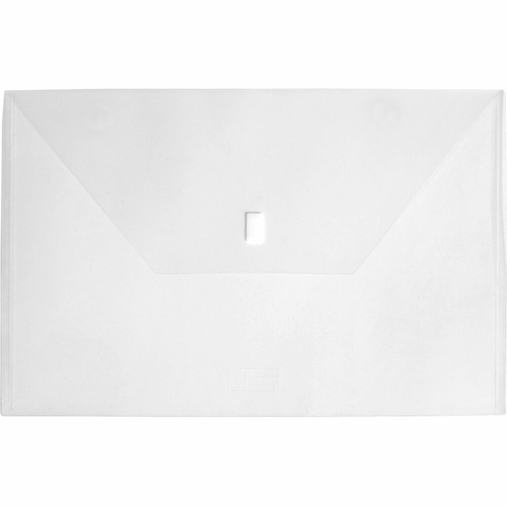 LIO60205CR - Oversized project envelope features a hook-and-loop closure to keep your materials safely contained while providing easy access as needed. Sleek style of this envelope is made without gussets to lie neatly flat. Transparent material gives you a clear view of your contents to help you quickly find exactly what you need. Acid-free construction greatly reduces the amount of fading in photos and artwork for safe storage. Side-loading envelope is perfect for photos, posters, films, vellum papers, sketchbooks, brochures and more.