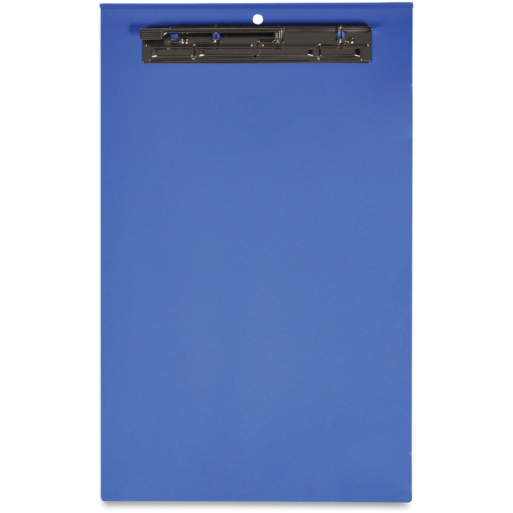 LIOCB290VBL - Clipboard is sized for computer printouts. One-touch, all-steel clamp holds papers securely. Tough, high-impact PET lasts for years. Clipboard is made with a high percentage of recycled material.