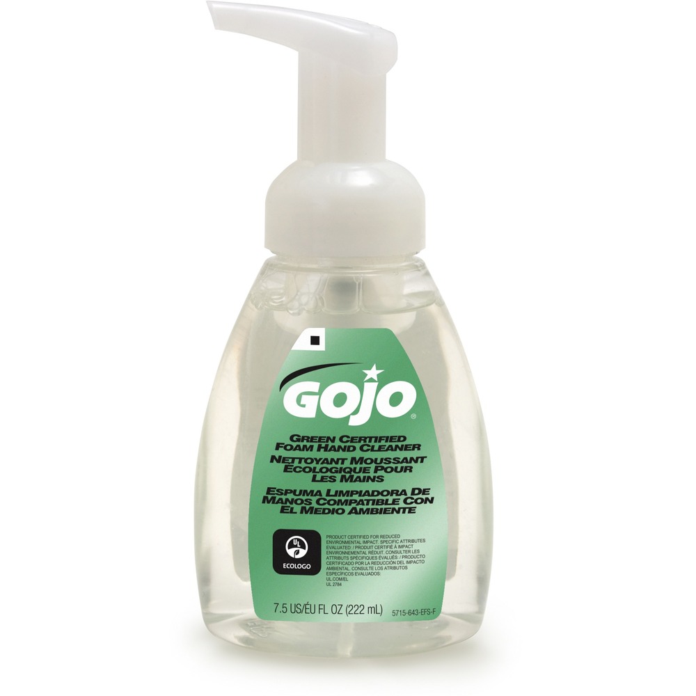 GOJ571506 - Green Certified Foam Handwash offers a mild, foam soap formula certified by Green Seal and Ecologo to meet their joint standard (GS-41/CCD-104) for hand soaps. Soap is easy to dispense in a pump bottle.