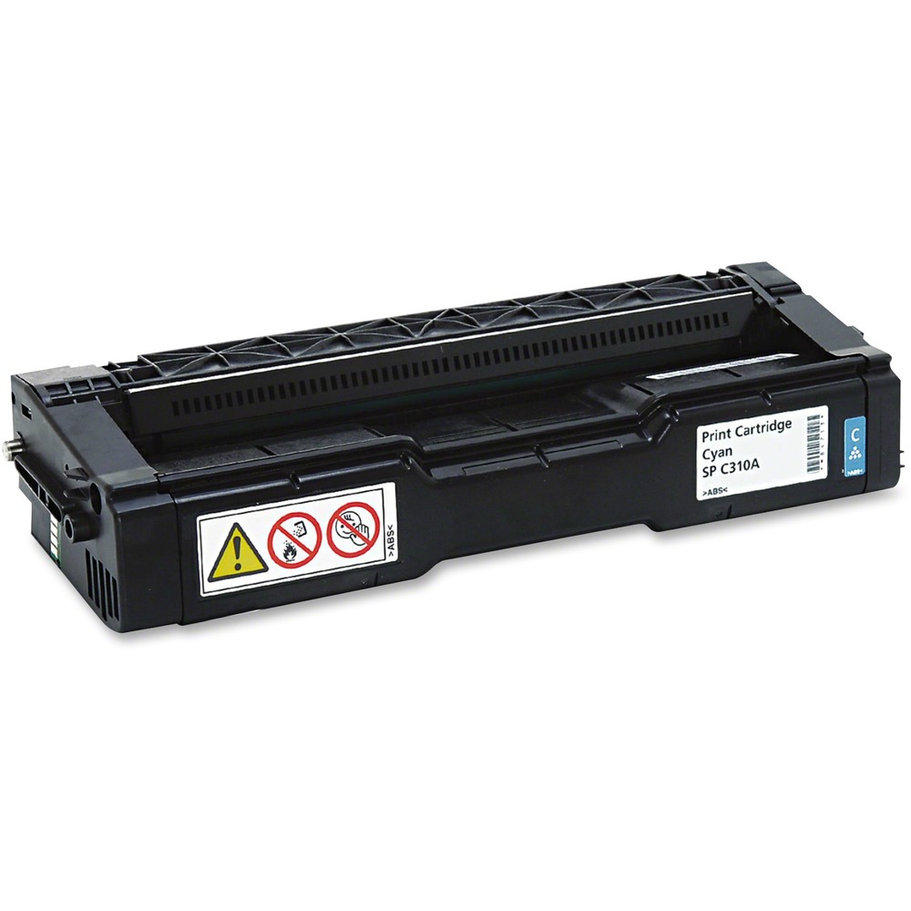 RIC406345 - High-quality toner cartridge is designed for use with Ricoh Aficio SP C242SF and C310A. Enjoy crisp, dark output from first to last page. Cartridge is easy to install and replace. Cartridge yields approximately 2,500 pages.