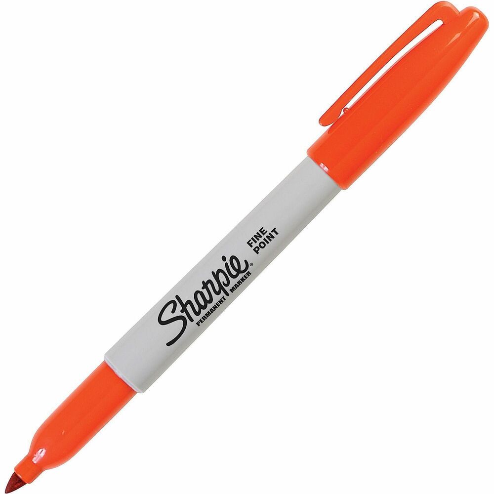 SAN30036 - Original Sharpie pen-style permanent marker marks on most hard-to-mark surfaces. Markings are permanent on most surfaces. Durable fine-point tip produces thinner, detailed lines. Fade-resistant, smear-resistant, water-resistant ink further extends multiple project uses. Alcohol-based ink is quick-drying and certified AP nontoxic.