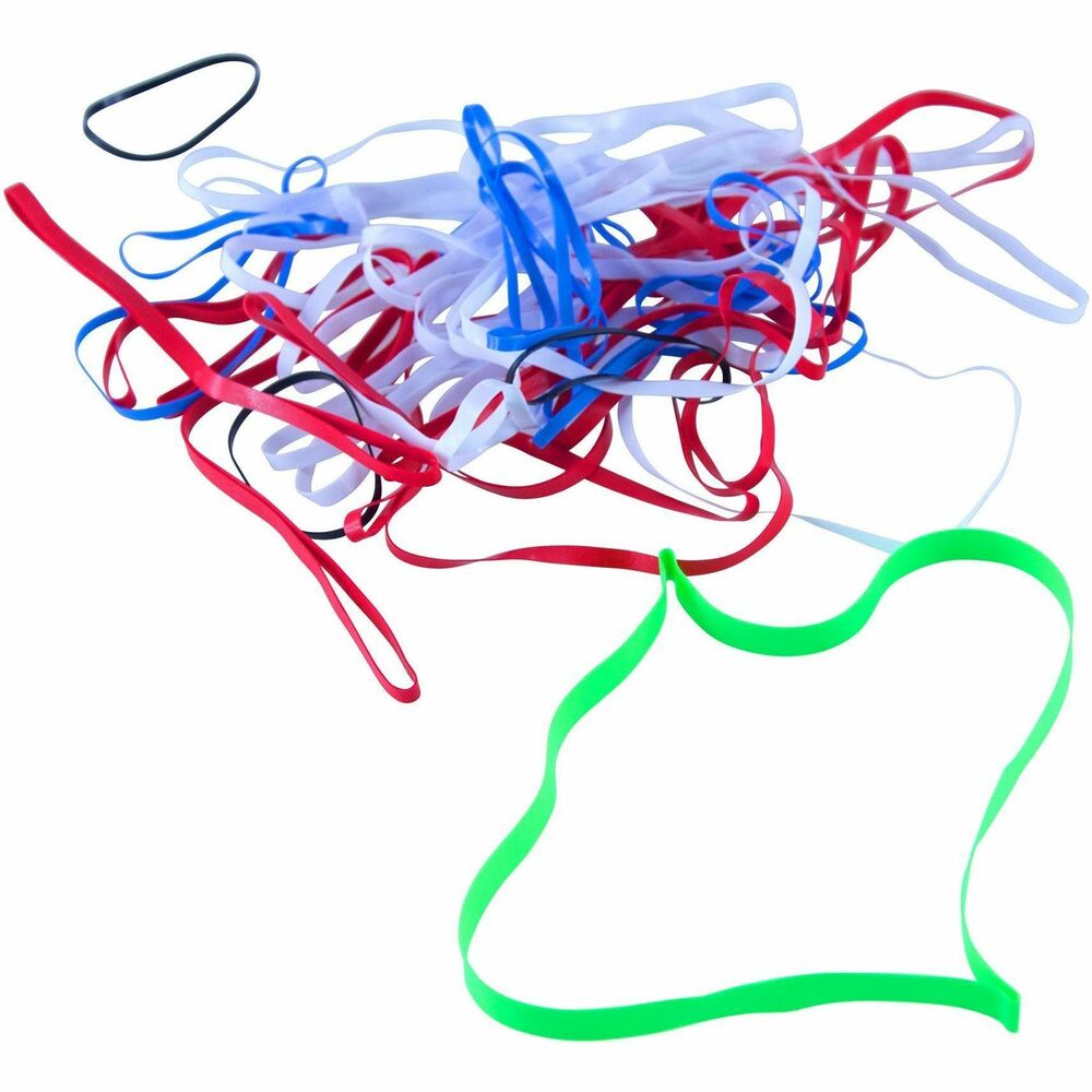 BAUSF7000 - Latex-free polyurethane bands won't discolor or deteriorate. Lab-tested bands are almost three times stronger than an average rubber band of comparable size yet weighs 40 percent less. Assorted vibrant colors are ideal for color-coding. PlastiBands come in handy dispenser package.