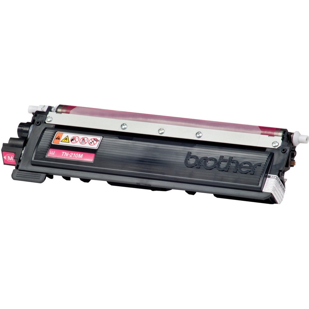 BRTTN210M - Toner cartridge is designed for use in Brother HL-3040CN, HL-3045CN, HL-3070CW, HL-3075CW, MFC-9010CN, MFC-9120CN, MFC-9125CN, MFC-9320CW and MFC-9325CW. All genuine Brother printer supplies are designed as part of an entire printing system to provide a superior degree of quality. Genuine Brother toner is delicately balanced to provide even flow and toner distribution. Color cartridge yields approximately 1,400 pages.