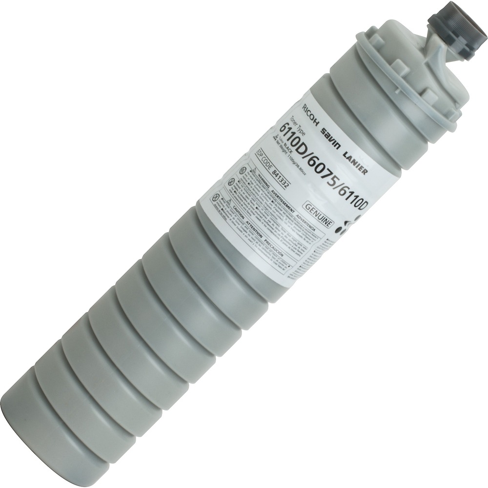 RIC841332 - Toner bottle is designed for use in Ricoh Aficio 1060, 1075, 2051, 2051SP, 2060, 2060SP, 2075, 2075SP, AP900, MP5500, MP5500SP, MP6000, MP6000SP, MP6001, MP6001SP, MP6002, MP6002SP, MP6500, MP6500SP, MP6503, MP7000, MP7000SP, MP7001, MP7001SP, MP7500, MP7500SP, MP7502, MP7502SP, MP7503, MP8000, MP8000SP, MP8001, MP8001SP, MP9001, MP9001SP, MP9002, MP9002SP, MP9003 and SP9100DN. Toner delivers excellent print quality and sharp images and text. Dependable cartridge is easy to install. Bottle yields approximately 172,000 pages based on 6 percent coverage.