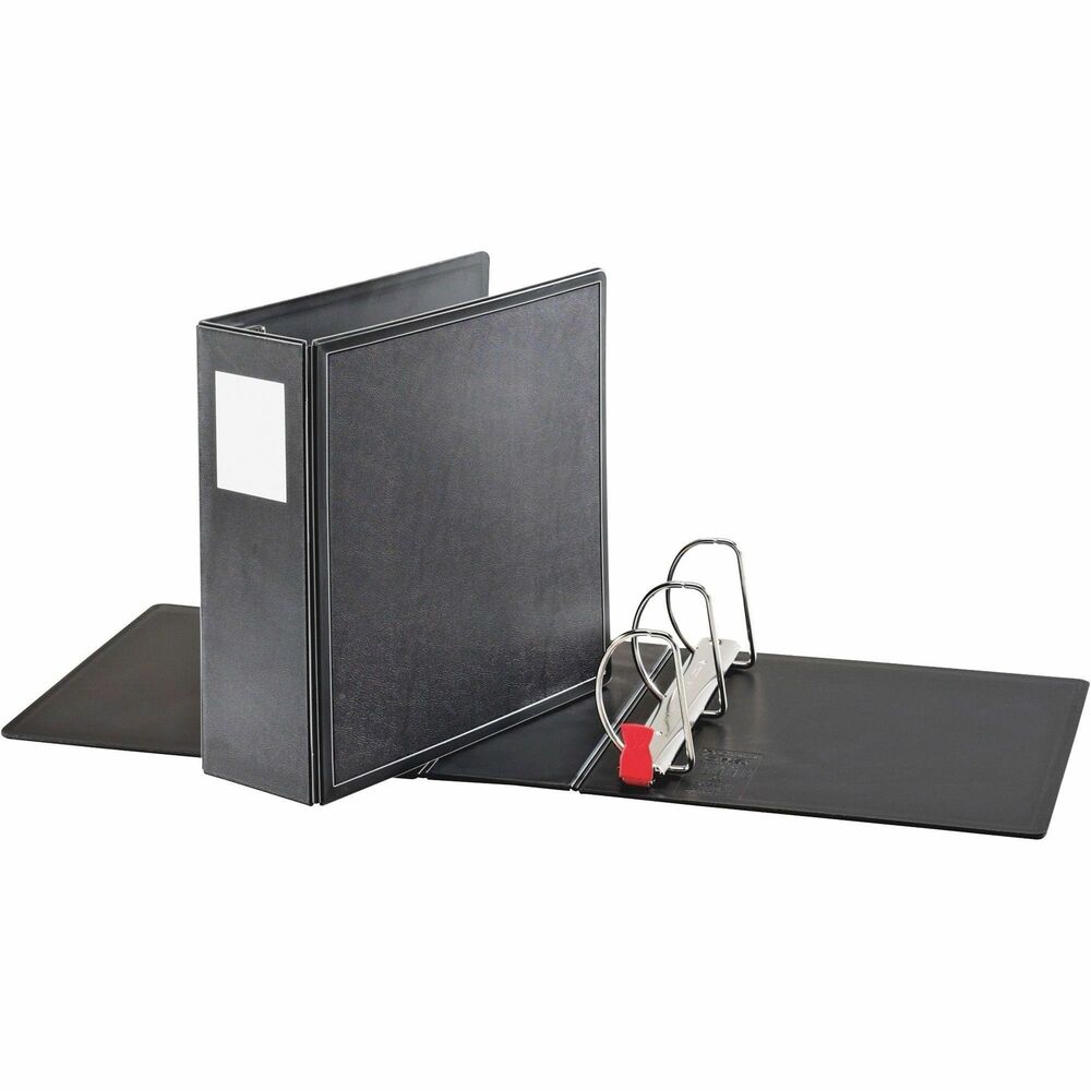 CRD14042CB - Heavy-duty reference binder features One-Touch EasyOpen rings that open, close and lock with one simple motion. Slant-D rings hold 25 percent more than standard round-ring binders. Back-mounted steel rings reduce wear and let pages lie flat. 4" capacity holds up to 775 letter-size sheets. Dual-Fold living hinge does not crack and break down. Transfer-safe polypropylene will not damage photos or your letter-size documents. SuperLife EasyOpen Locking Slant-D Ring Binder also includes exposed rivets and self-adhesive spine labels for easy identification.