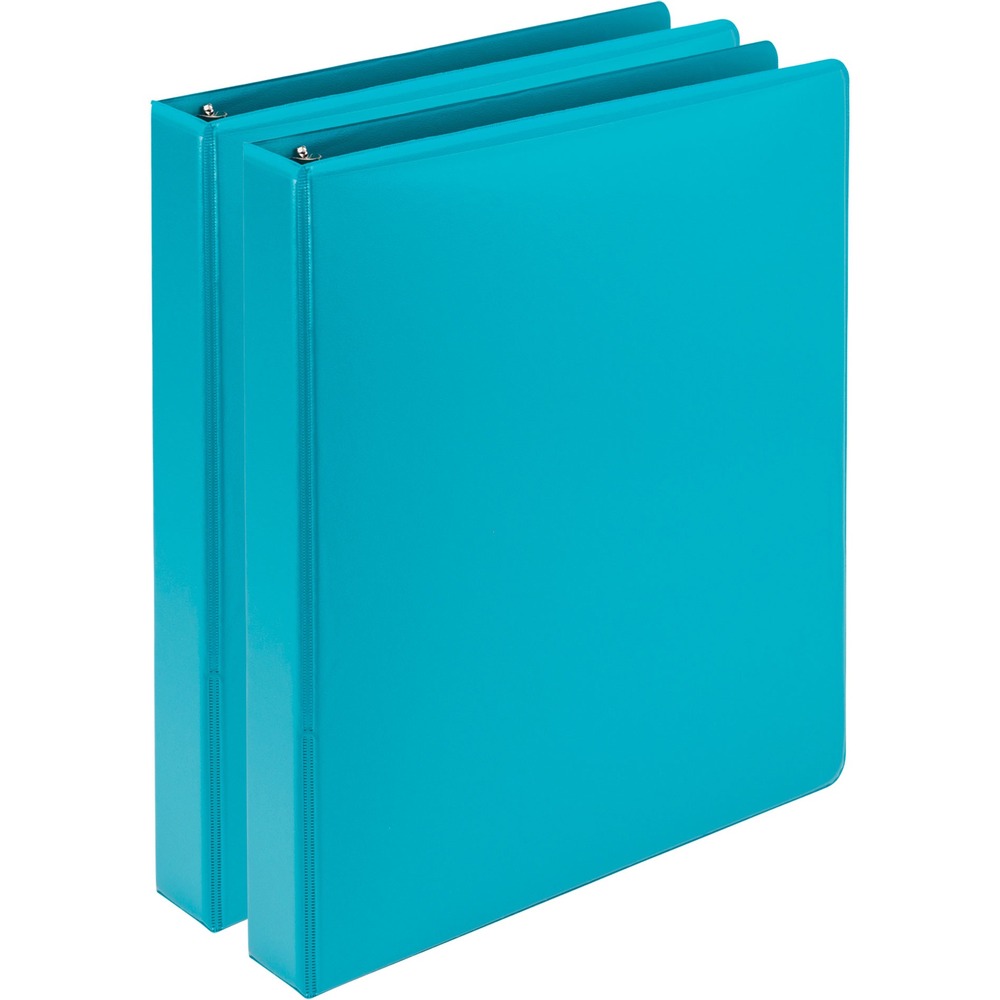 SAMU86377 - Biobased, three-ring, view binder in a fashion color offers a colorful, more environmentally friendly choice. Durable, well-constructed design with both biobased and recycled properties makes it a great sustainability solution. It is made with at least 59 percent biobased material and a cover made of 25 percent plant-based, renewable plastic. Biobased content is carefully tested using ASTM D-6866 standards. USDA certified binder also features a durable chipboard made from a high percentage of post-consumer material. Round rings are mounted on the back lid. The 1" capacity can comfortably hold up to 200 sheets of three-hole punched, letter-size paper. Binder features two clear, inside horizontal pockets for additional storage and organization of loose documents and unpunched papers.