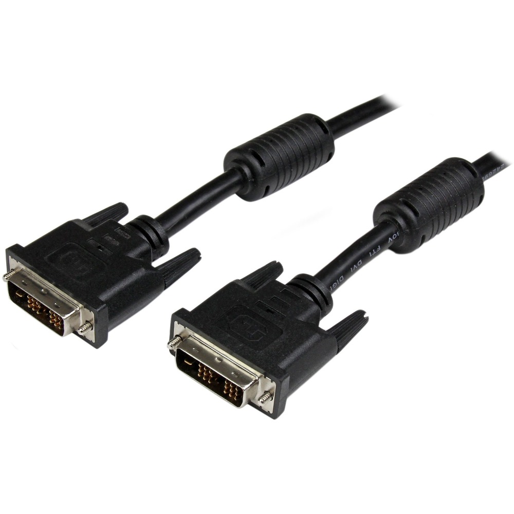 STCDVIDSMM10 - The DVIDSMM10DVI-D Single Link cable features 2 male DVI (19-pin) connectors and provides a reliable, purely digital connection between your desktop or laptop computer and a DVI-D monitor or projector. The 10ft DVI-D male to male cable supports resolutions of up to 1920x1200 and transmission rates of up to 4.95 Gbits/sec, and is fully compliant with DVI DDWG standards. Designed and constructed for maximum durability, this high quality digital video cable is backed by StarTech.com's Lifetime Warranty.  More from the Manufacturer More from the Manufacturer