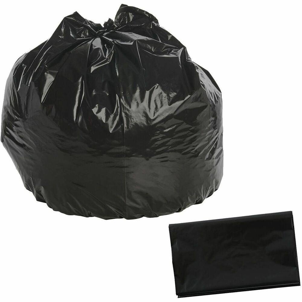 STOT3340B13 - Trash bags are manufactured from recycled resins for an environmentally friendly way to dispose of your trash. Durable design stands up to the heavy workloads while minimizing the input of resins into your waste system. Bags are perfect for home, office and industrial use.