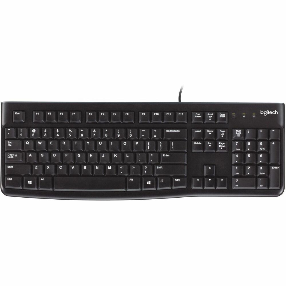 LOG920002478 - Slim corded keyboard offers low-profile, whisper-quiet keys and standard layout with full-size F-keys and number pad. Thin profile keeps your hands in a more neutral position, spill-resistant design. Curved space bar keeps your hands in a more natural position so you can type in greater comfort. Durable design also includes a spill-resistant surface, sturdy tilt legs and a plug-and-play USB connection. Simply plug it into a USB port on your desktop, laptop or netbook computer and start using immediately. Keyboard is compatible with Windows XP, Windows Vista, Windows 7 or Linux Kernel 2.6+.